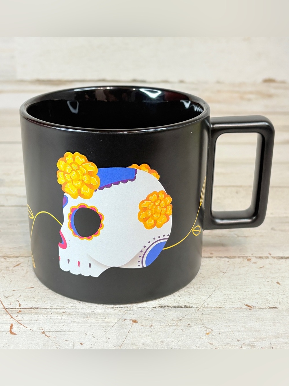 Starbucks 2024 Hummingbird Dia de Los Muertos Departed Love Ceramic Mug 14 oz